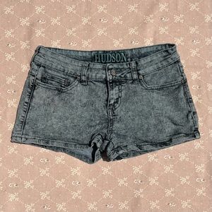 SOLD Green Washed Jean Denim Shorts | Size 4